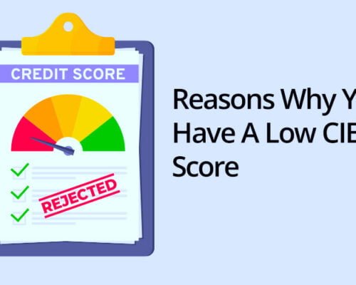 Reasons Why You Have A Low CIBIL Score?