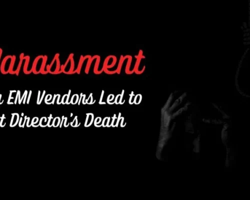 Harassment By EMI Vendors Led To Art Director’s Death